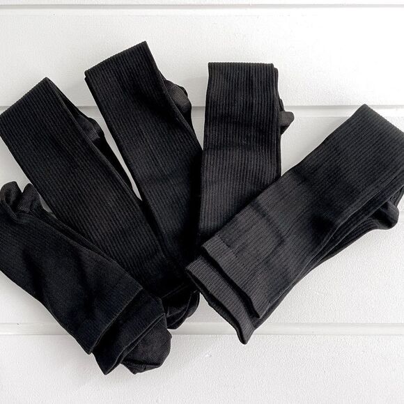 Lot of 5 Big & Tall Forest Lake Silver Bottom Graduated Compression Socks 2XL - Picture 5 of 7